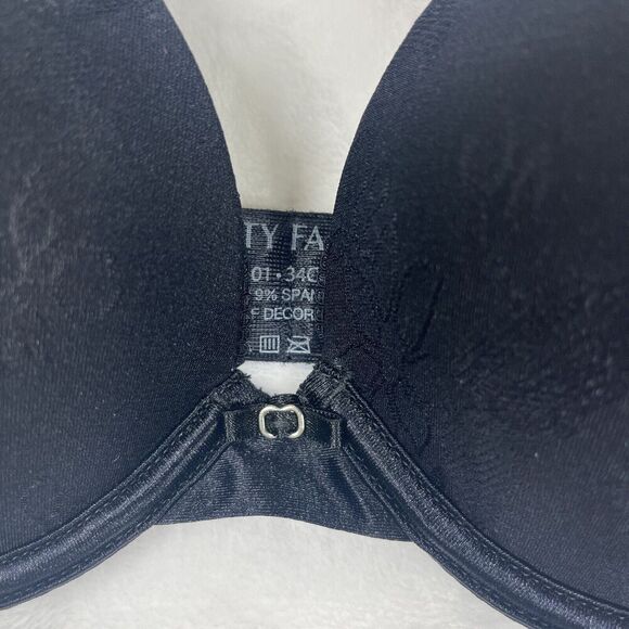 Vanity Fair Ego Boost Bra Underwire Add-A-Size Push Up Black Size 34C NWT - Picture 3 of 9